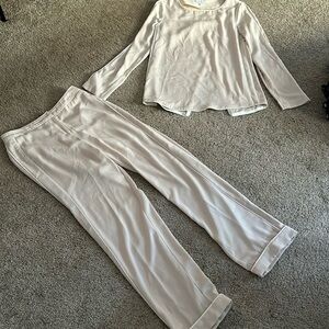 English Factory blouse and pants set